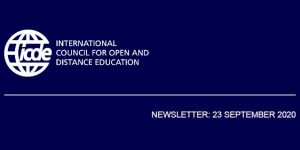 Read more about the article ICDE Newsletter – 23 September 2020