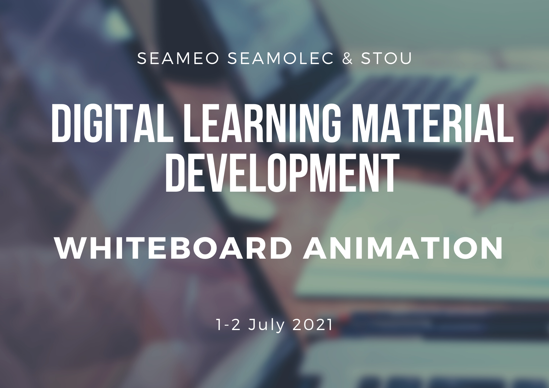 Read more about the article มสธ. ร่วมกับ ซีโมเลค จัดฝึกอบรมเชิงปฏิบัติการ Digital Learning Material Development