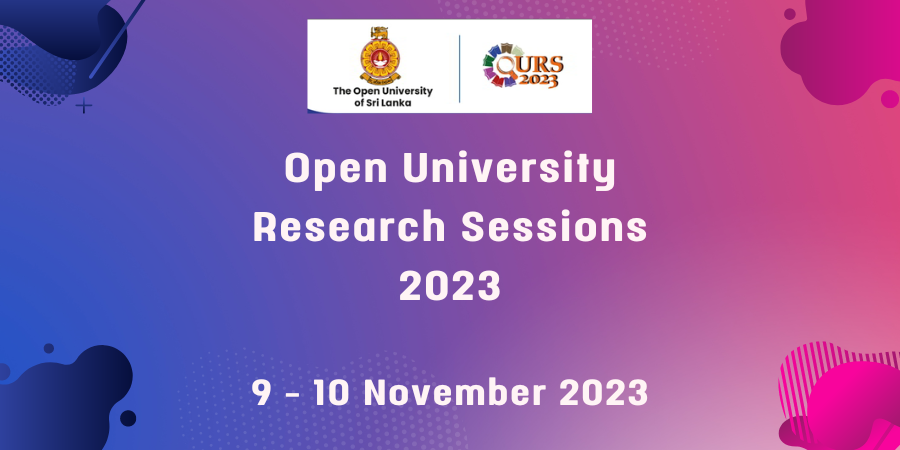 You are currently viewing ประชาสัมพันธ์ Open University Research Sessions 2023 (OURS 2023)